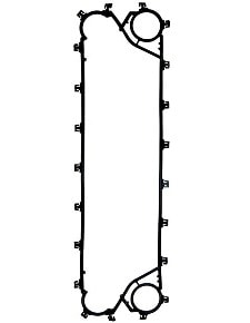 Уплотнения теплообменника APV H17